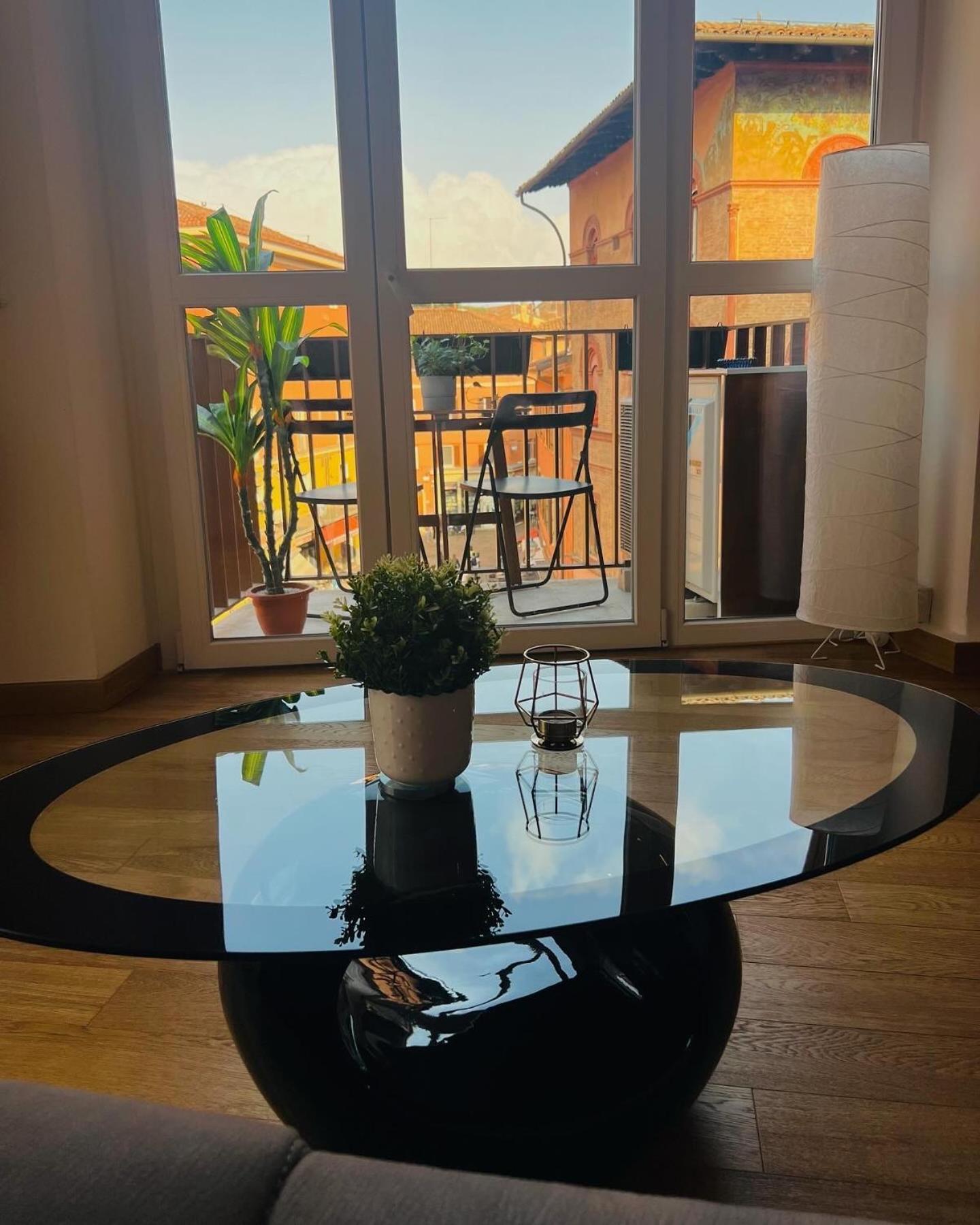 Bolognabyside -Righi Apartment Bagian luar foto