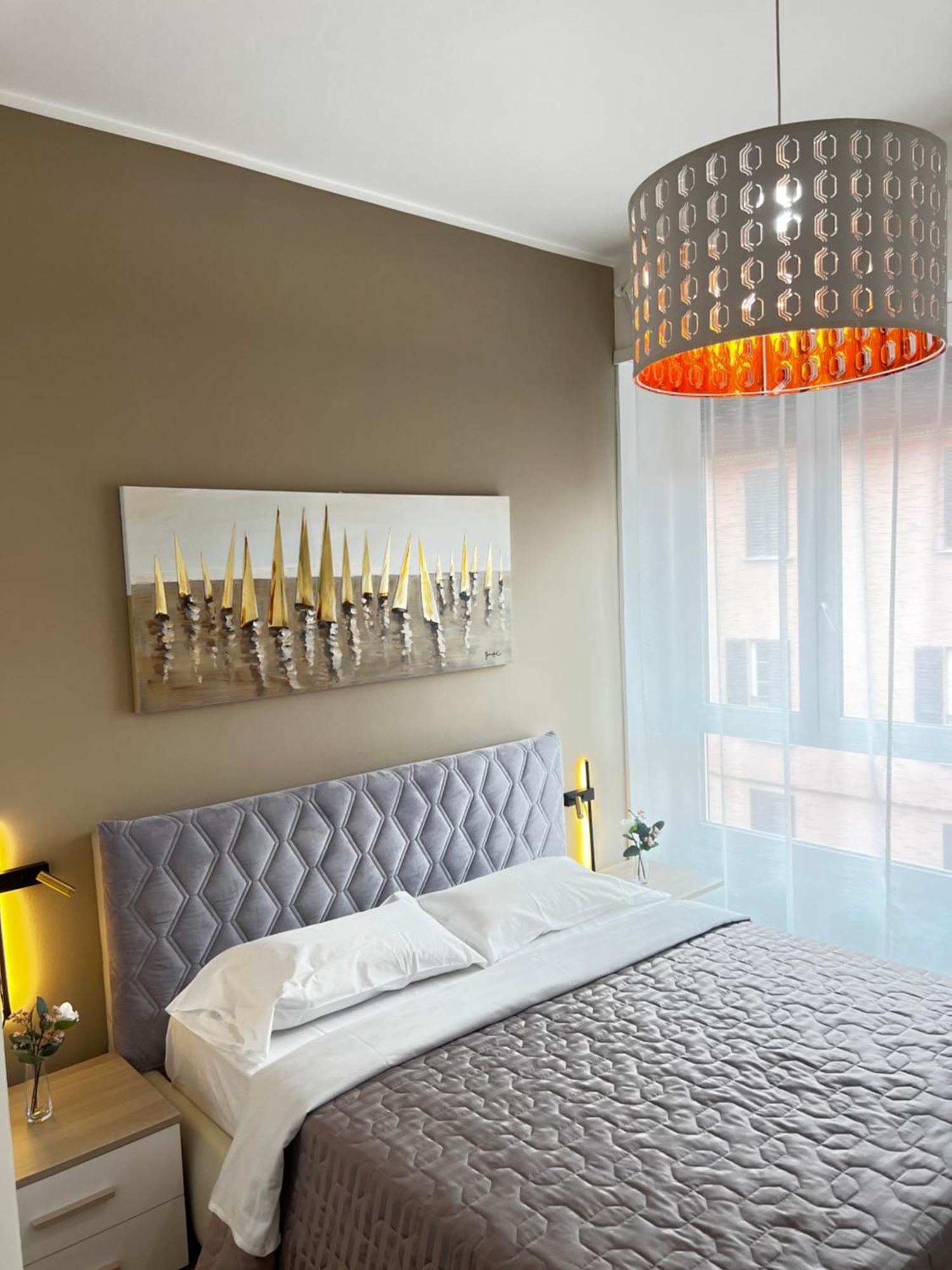 Bolognabyside -Righi Apartment Bagian luar foto